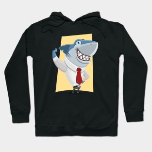 Well Dressed Shark Hoodie